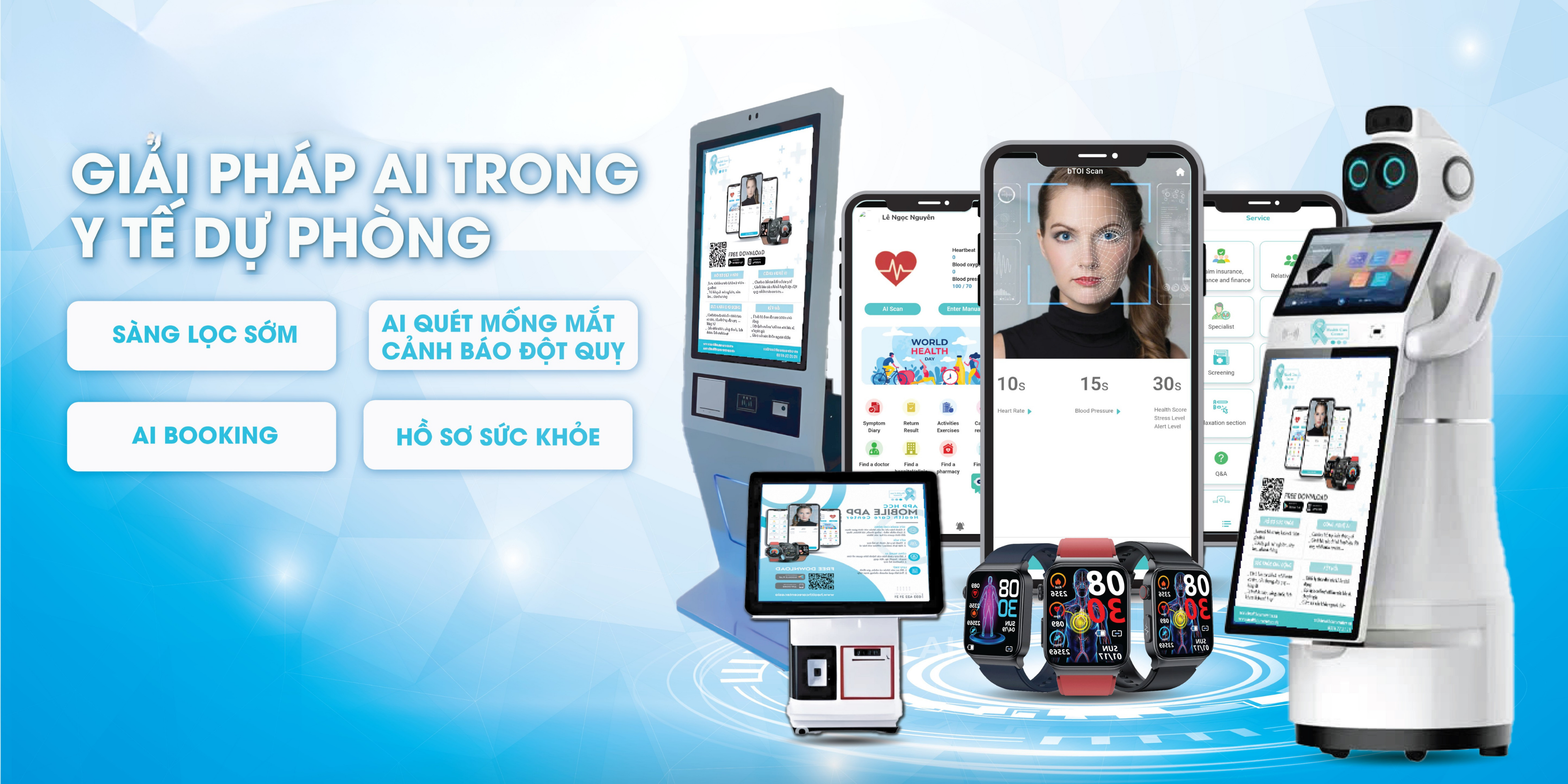 Giải Pháp AI Trong Y Tế Dự Phòng - HCC App