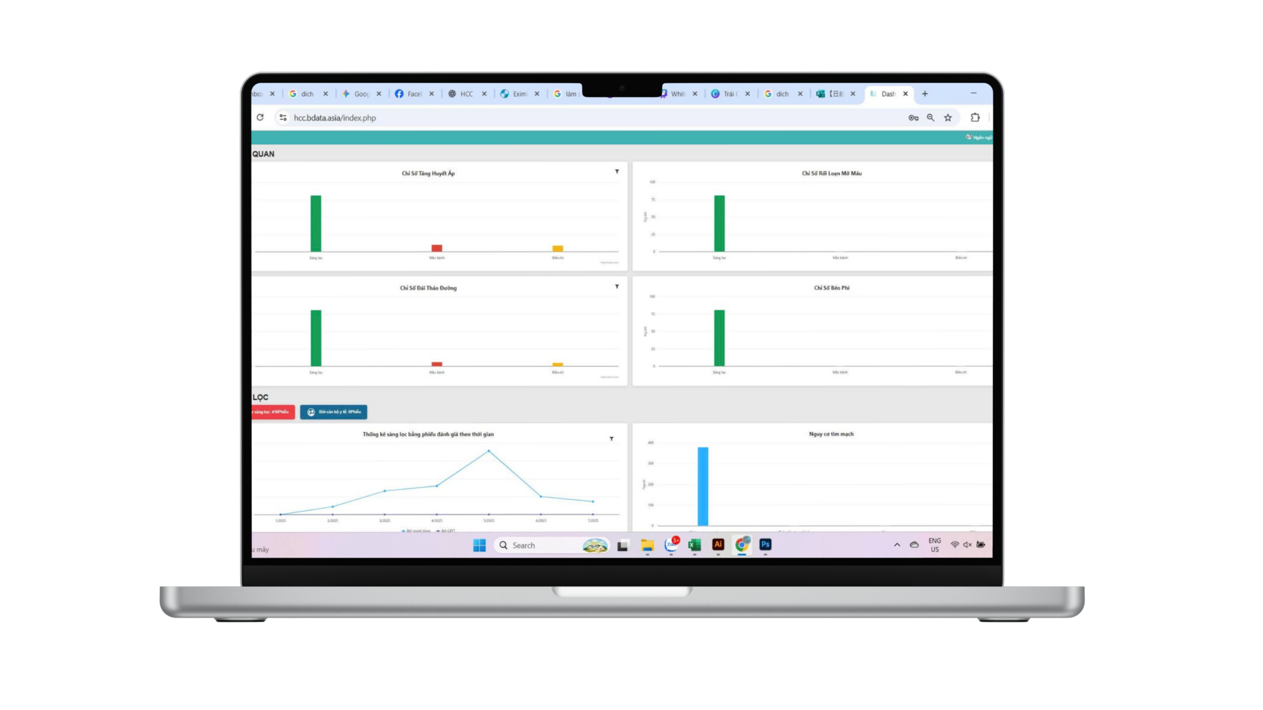 HCC App - Đối Tác Dashboard